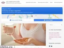 Sites similar to quesignificamisueno.com.ar