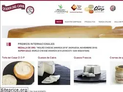 Sites similar to quesosdelcasar.com