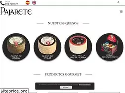 Sites similar to quesospajarete.com