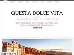 Sites similar to questadolcevita.com