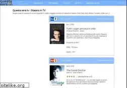 Sites similar to questaseratv.it