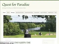 Sites similar to questforparadise.wordpress.com