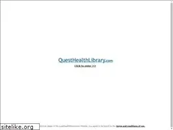 Sites similar to questhealthlibrary.com