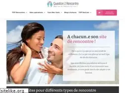 Sites similar to question2rencontre.fr