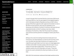 Sites similar to questionablesource.org