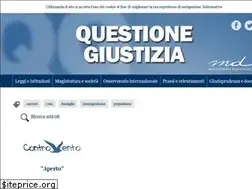 Sites similar to questionegiustizia.it