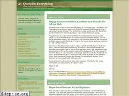 Sites similar to questioneverything.typepad.com
