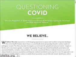 Sites similar to questioningcovid.com