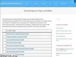 Sites similar to questionpaperesult.com