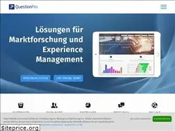 Sites similar to questionpro.de