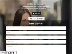 Sites similar to questions-and-answers.com
