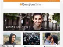 Sites similar to questions2vie.com