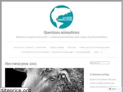 Sites similar to questionsanimalistes.com