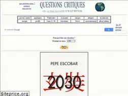 Sites similar to questionscritiques.free.fr