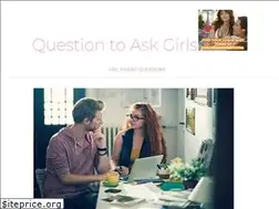 Sites similar to questiontoaskgirls.com