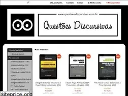 Sites similar to questoesdiscursivas.com.br