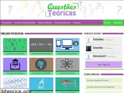 Sites similar to questoesteoricas.com.br