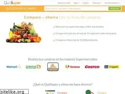 Sites similar to quesuper.mx