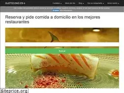 Sites similar to quetecomo.es