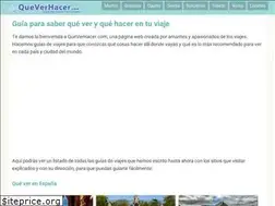 Sites similar to queverhacer.com