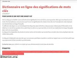 Sites similar to queveutdire.fr