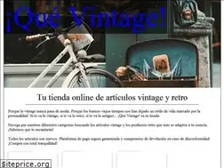 Sites similar to quevintage.com