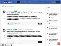 Sites similar to quewhat.com
