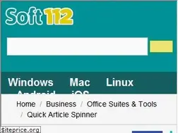 Sites similar to quick-article-spinner.soft112.com