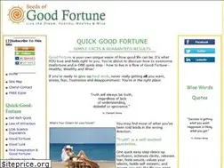 Sites similar to quick-good-fortune.com