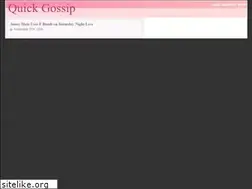 Sites similar to quick-gossip.com