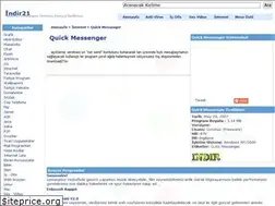 Sites similar to quick-messenger-indir.indir21.com