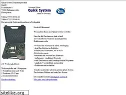 Sites similar to quick-system.de