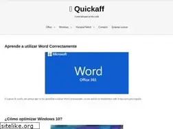 Sites similar to quickaff.com