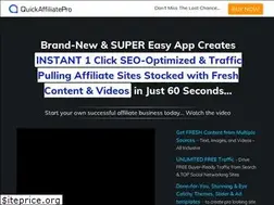 Sites similar to quickaffiliatepro.com