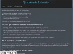 Sites similar to quickalerts.us