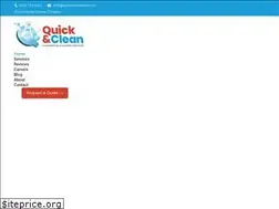 Sites similar to quickandcleaninc.com