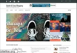 Sites similar to quickandeasyblogging.com