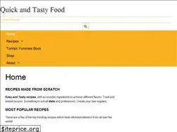 Sites similar to quickandtastyfood.com