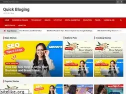 Sites similar to quickbloging.com