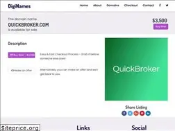 Sites similar to quickbroker.com