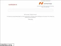Sites similar to quickbytes.io