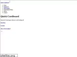 Sites similar to quickcardboard.com