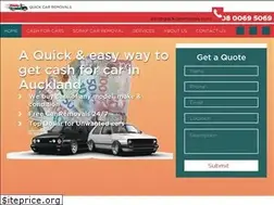 Sites similar to quickcarremoval.co.nz