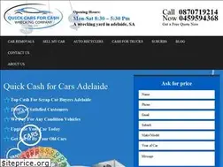 Sites similar to quickcarsforcash.com.au