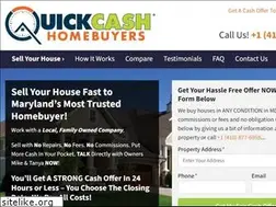 Sites similar to quickcashhomebuyers.net