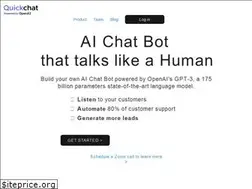 Sites similar to quickchat.ai