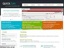 Sites similar to quickcms.hu