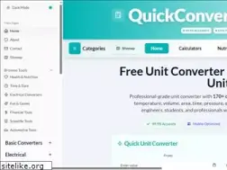 Sites similar to quickconverts.com