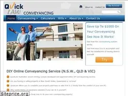 Sites similar to quickconveyancing.com.au