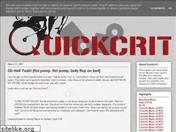 Sites similar to quickcritmusic.com
